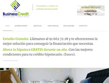 Tablet Screenshot of bscredit.es
